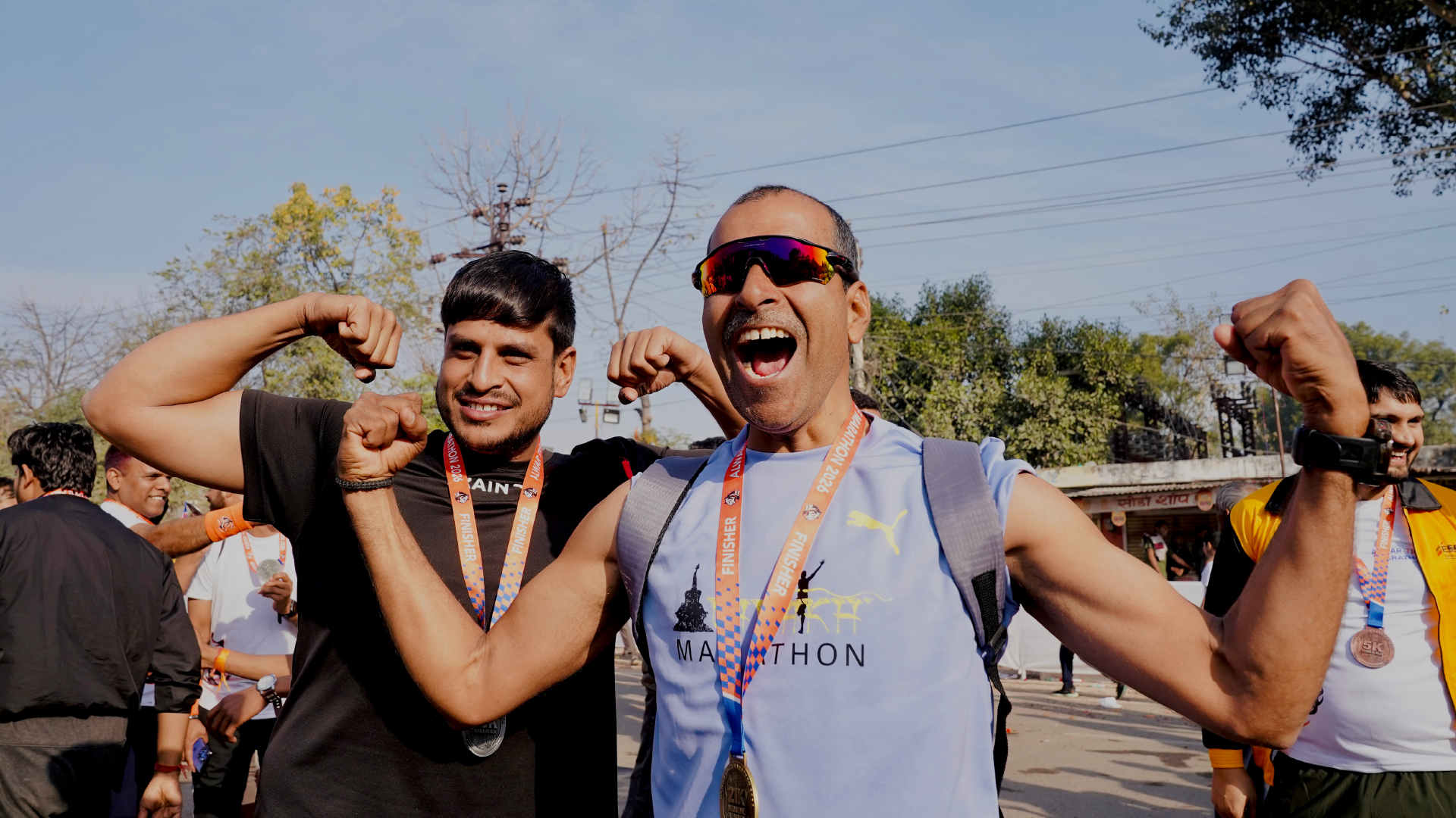 Alwar Tiger Marathon runners